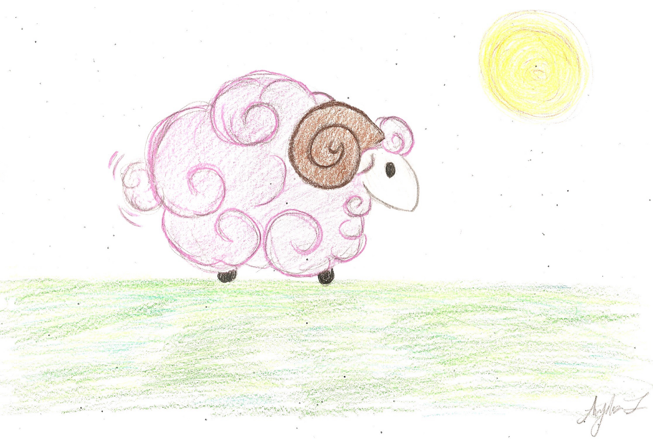 Pink Sheep by Vesper