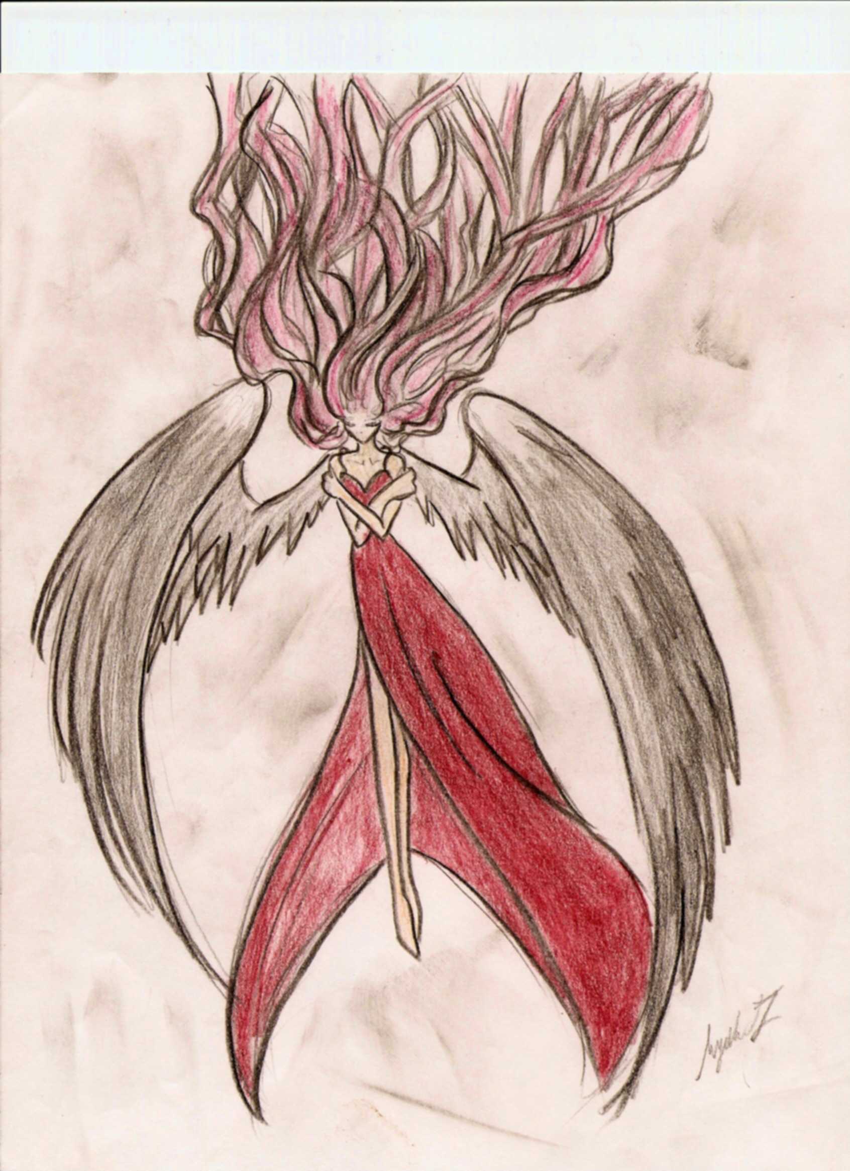 Raven's Dusk III heart afire by Vesper