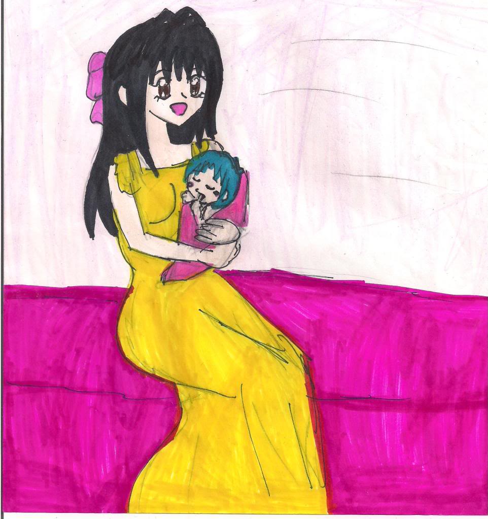 Mommy Victoria and Baby Emma by VictoriaZepeda