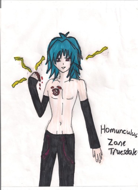 Zane as a homunculus by VictoriaZepeda