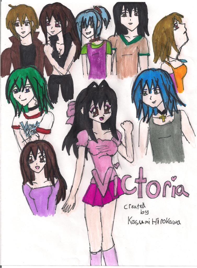 Victoria and the Gang by VictoriaZepeda