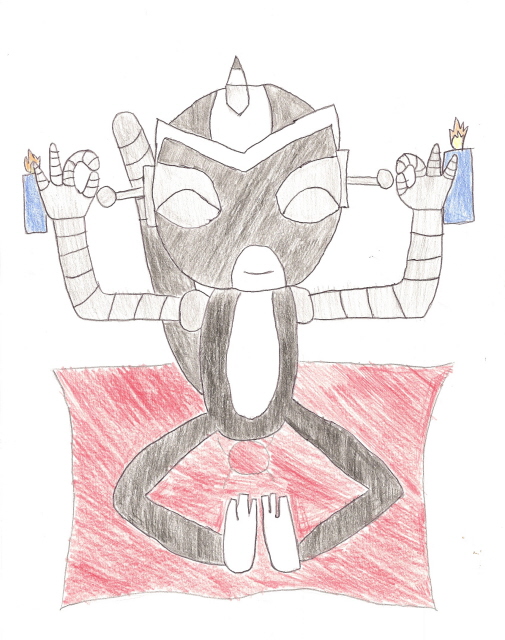 Antauri meditating ( request for morphin) by VideogameMaster