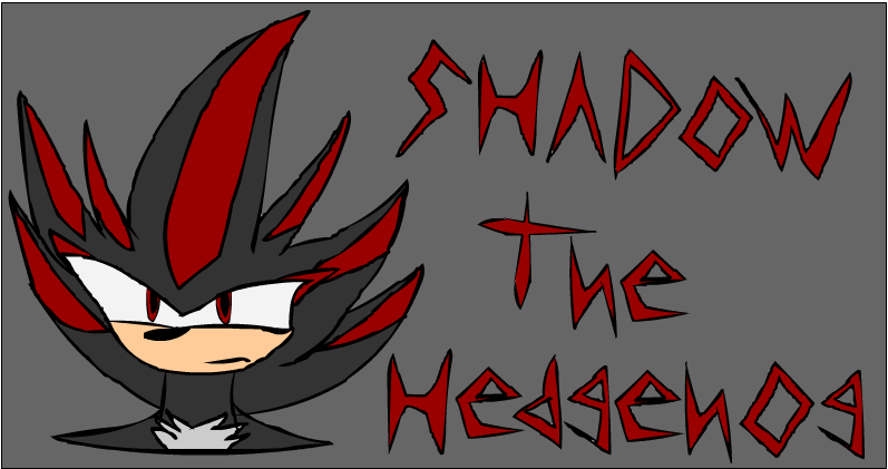 Shadow The Hedgehog by VincentHunter