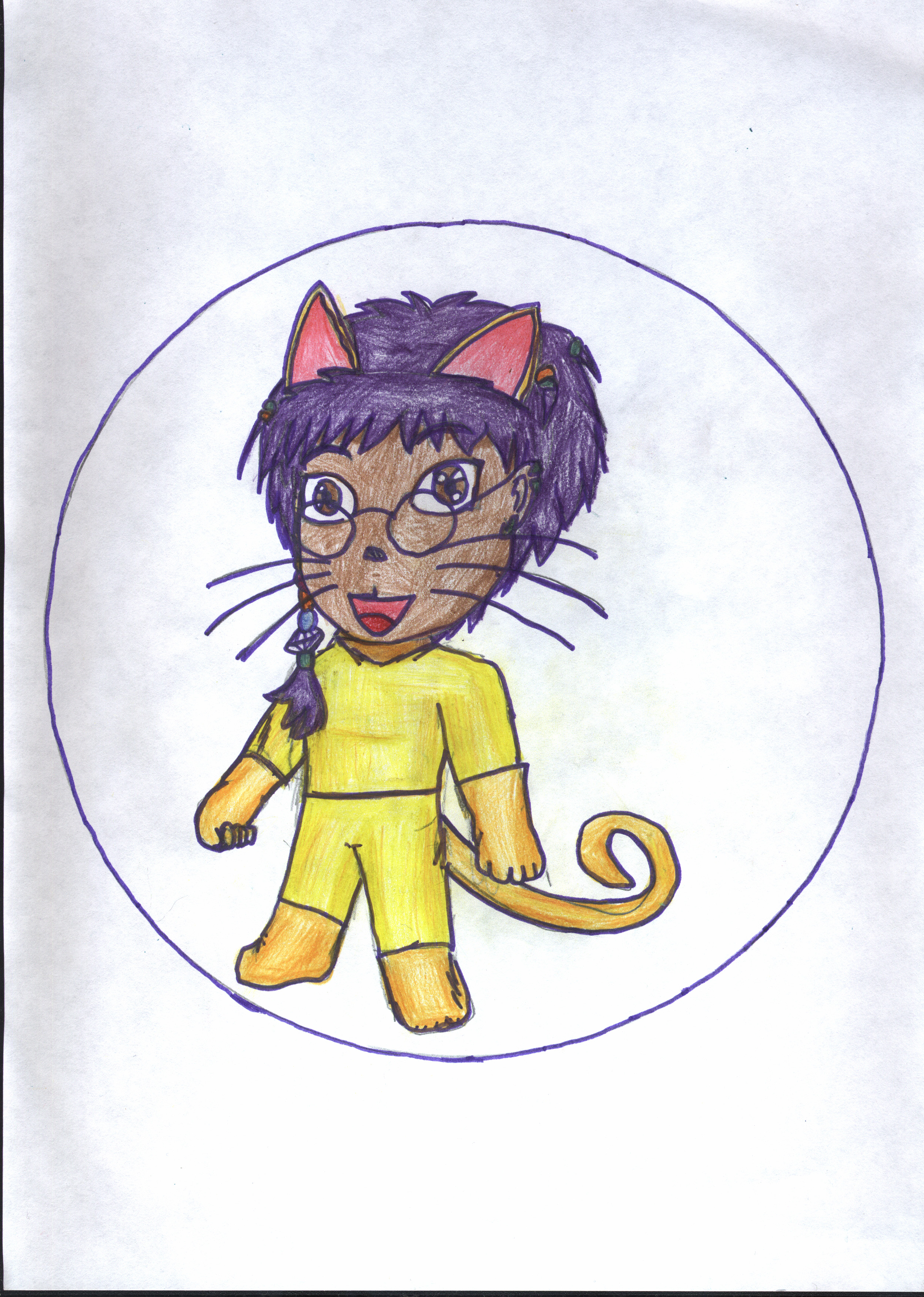 CatGirl Taranee by Violetcat