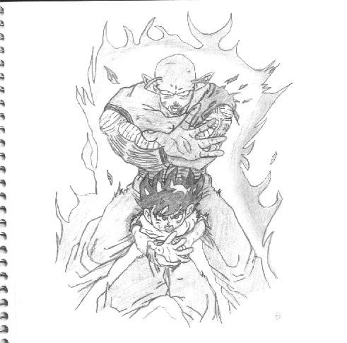 Gohan & Piccolo (Team Attack) by Viper069