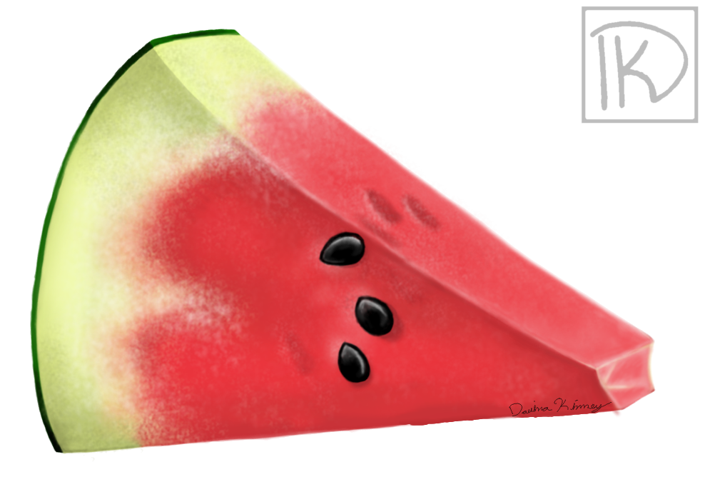 Watermelon Slice by VivArts