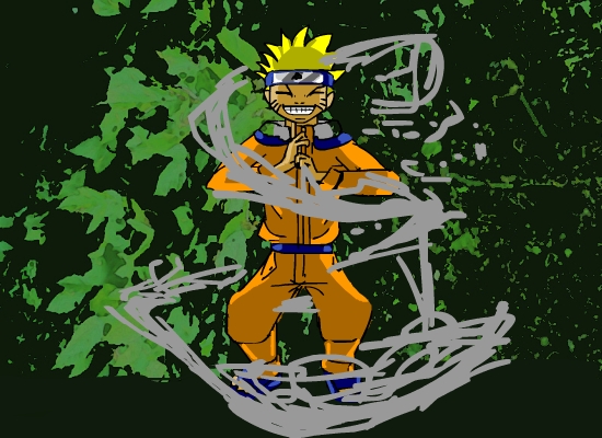 Naruto about to Transform- screencap by Vmwpoc