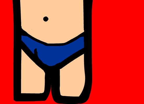 Kakashi Striptease Crotch Shot Side by Vmwpoc