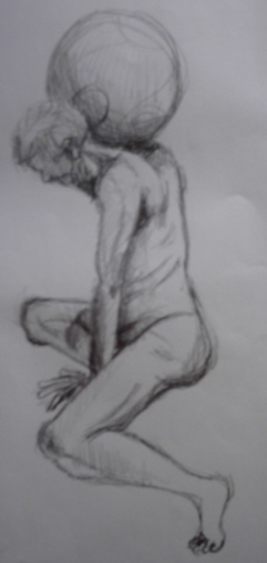 Jester Life Drawing by Vmwpoc