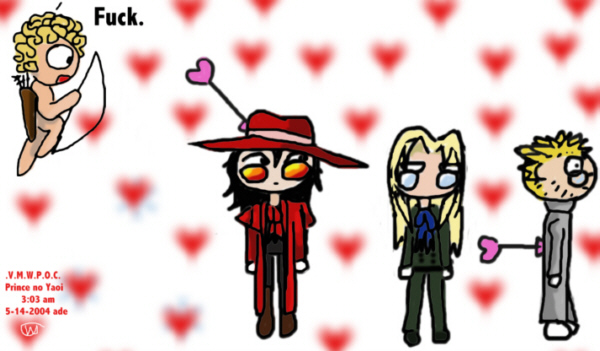 Cupid Missed (alucard) by Vmwpoc