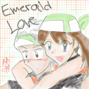 Emerald Love by Vulpixi_Misa