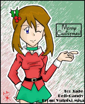 Merry Christmas Deji-chan! by Vulpixi_Misa