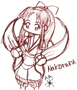 Chibi Nakoruru by Vulpixi_Misa