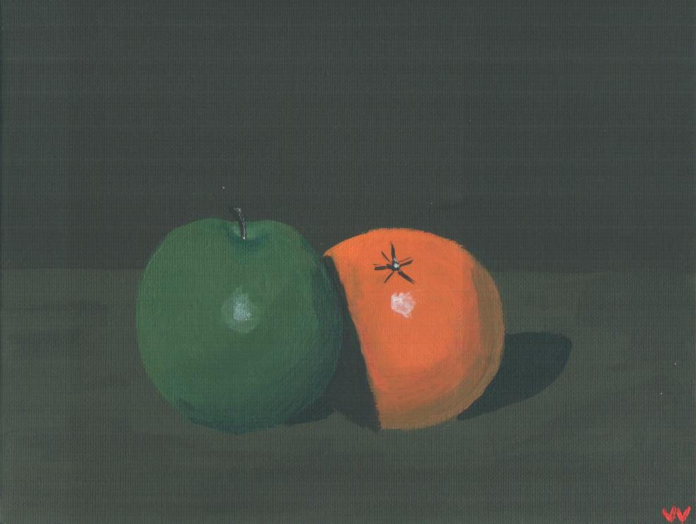 Apple and Orange by Vvuong