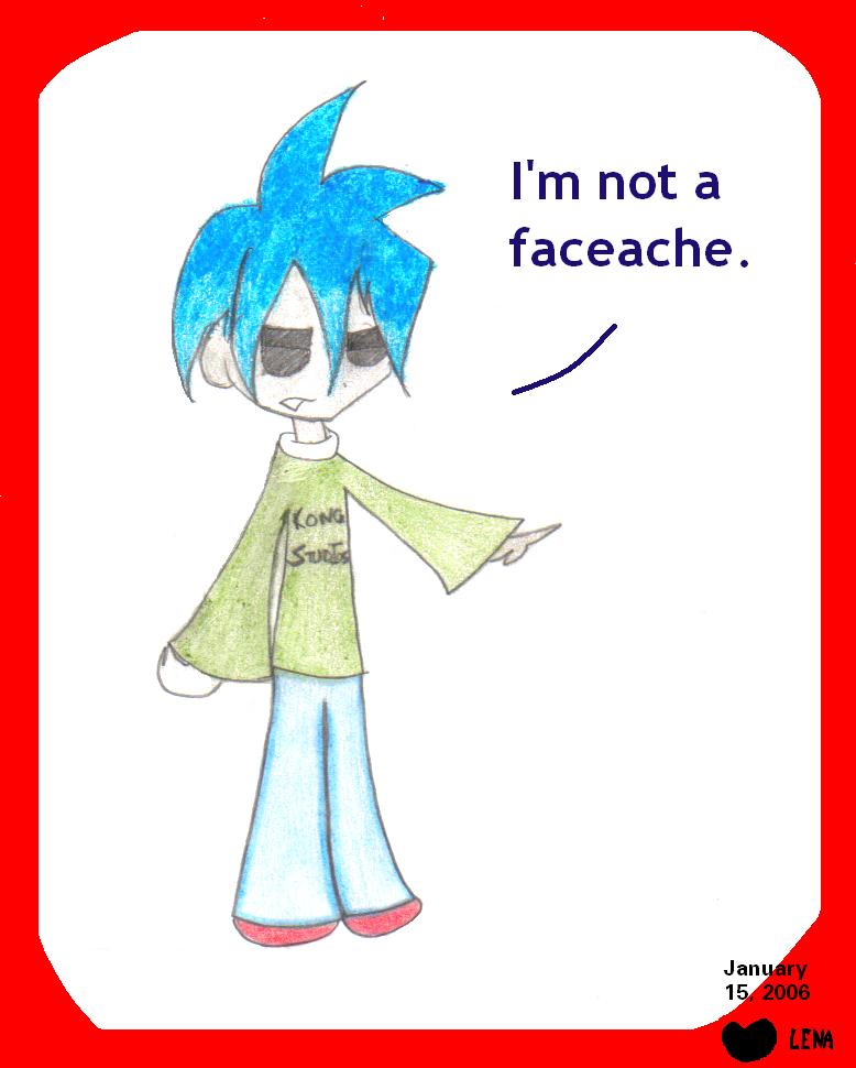 2D--Not a Face Ache by Vzmmo