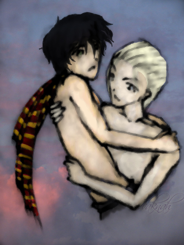 Harry and Draco, part three....colored!! by vaknah