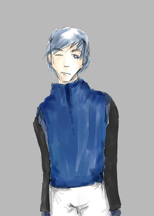blue-gray guy by vaknah
