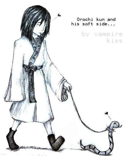 Orochi kun and his pet by vampire_kiss