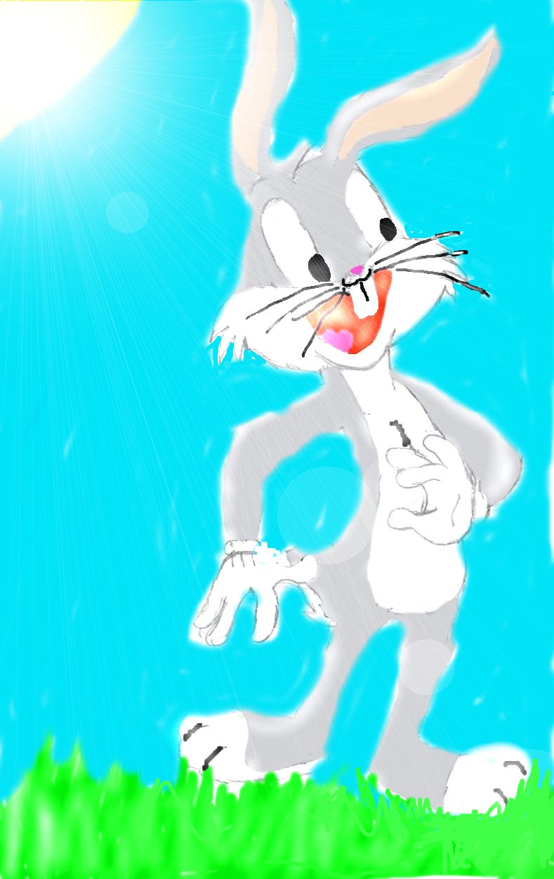 1st Bugs bunny pic I ever have drawn ^^ came out g by vaporeon134