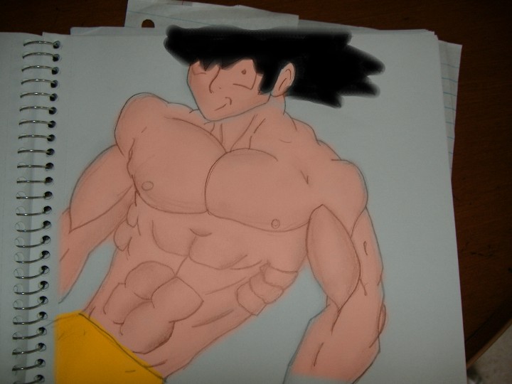 Goku No shirt by vegetagokudrawer