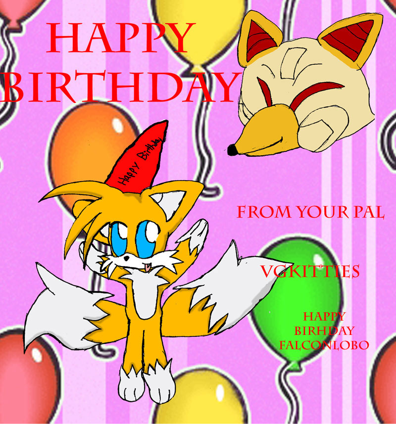 Happy Birthday Tails by vgkitties