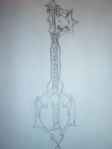 oblivion keyblade drawing