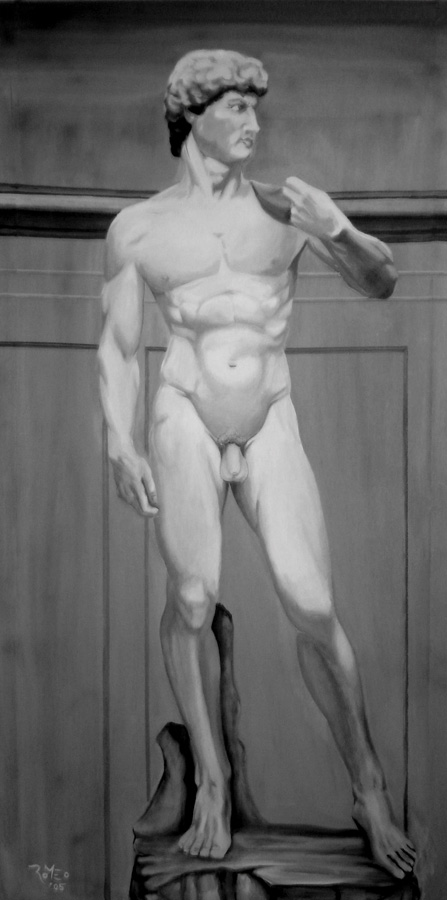 Michelangelo's David by visualiser