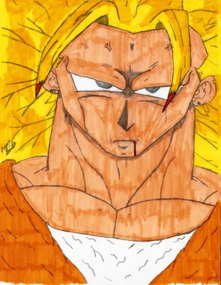 Goku Portrait by voldermort500