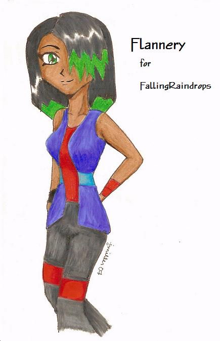 Flannery *gift for FallingRaindrops* by volleyballerof09