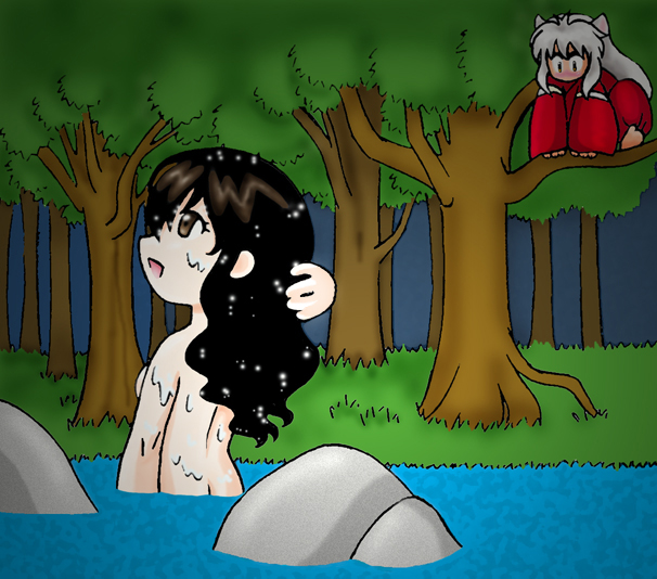 Inuyasha little pervert... by WTE