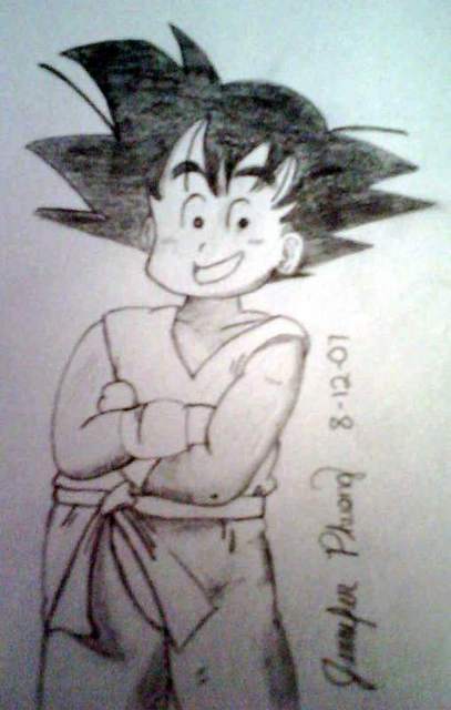 Kid Goku by WTFitsjenn
