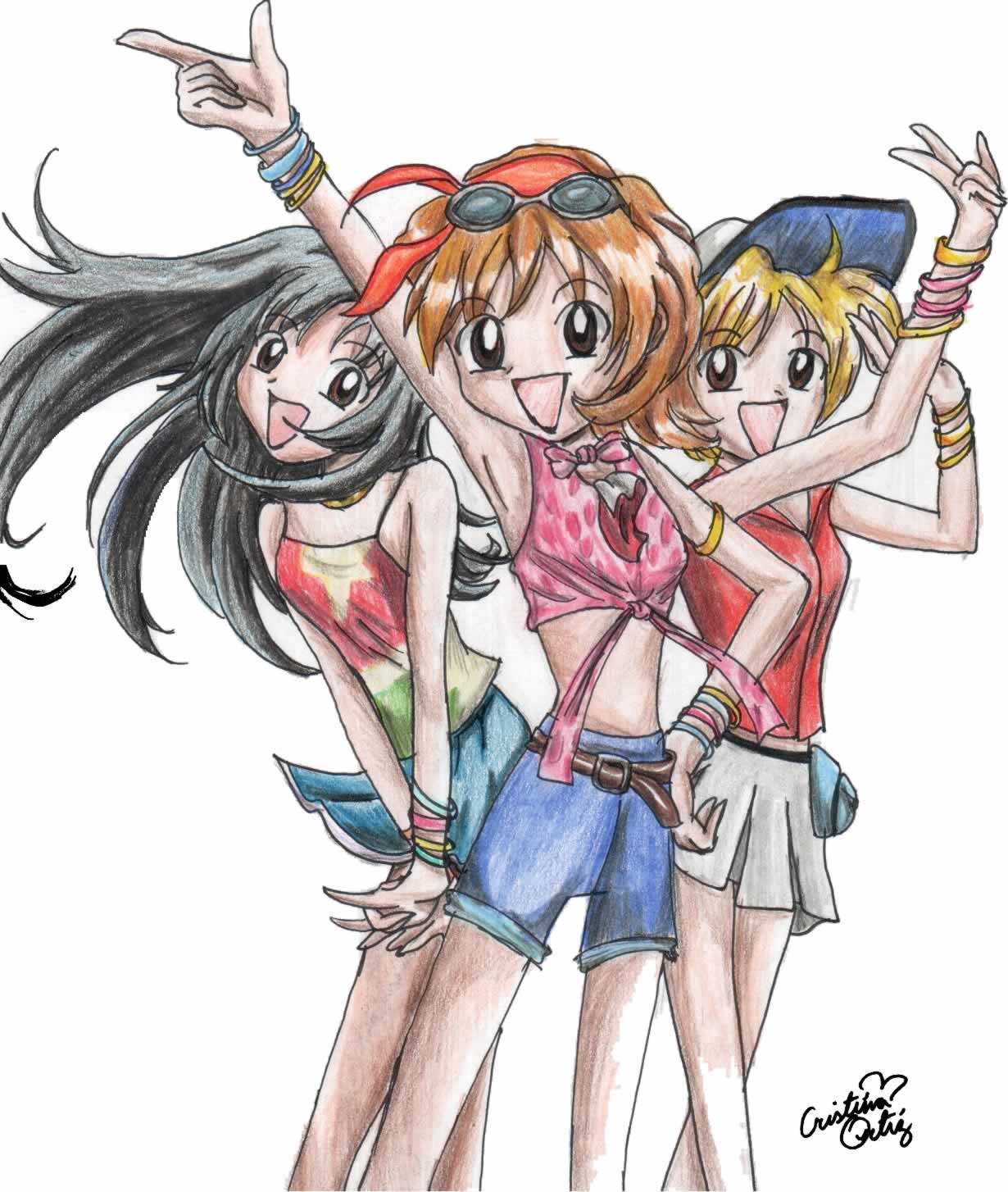 Super Gals! (for Akito) by WaterGoddess