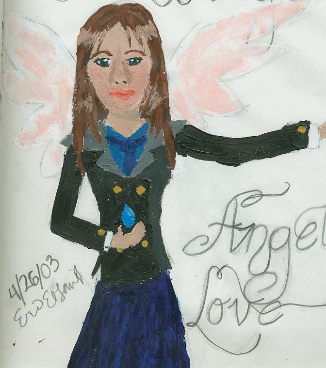 Grace's Wings (angel) by WaterLillies