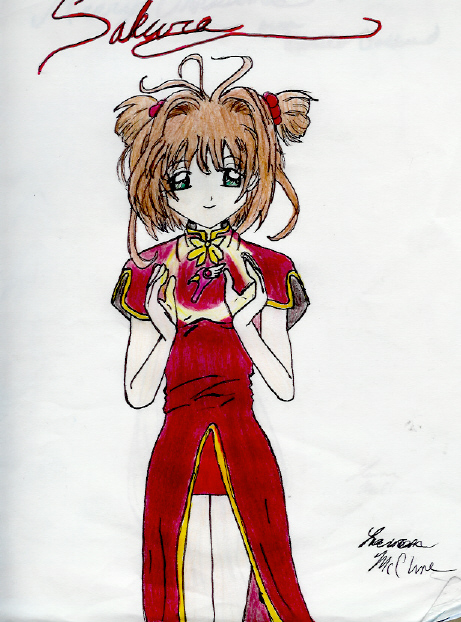 Card Captor Sakura(colored) by WaterNeko_Goddess