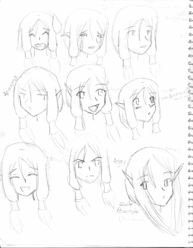 Expression Practice2 by Waterea