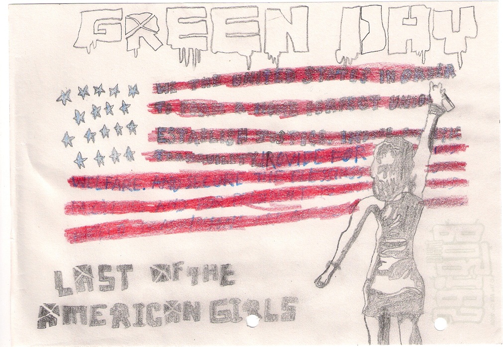 Green Day: Spray Girl by WeAreScientists