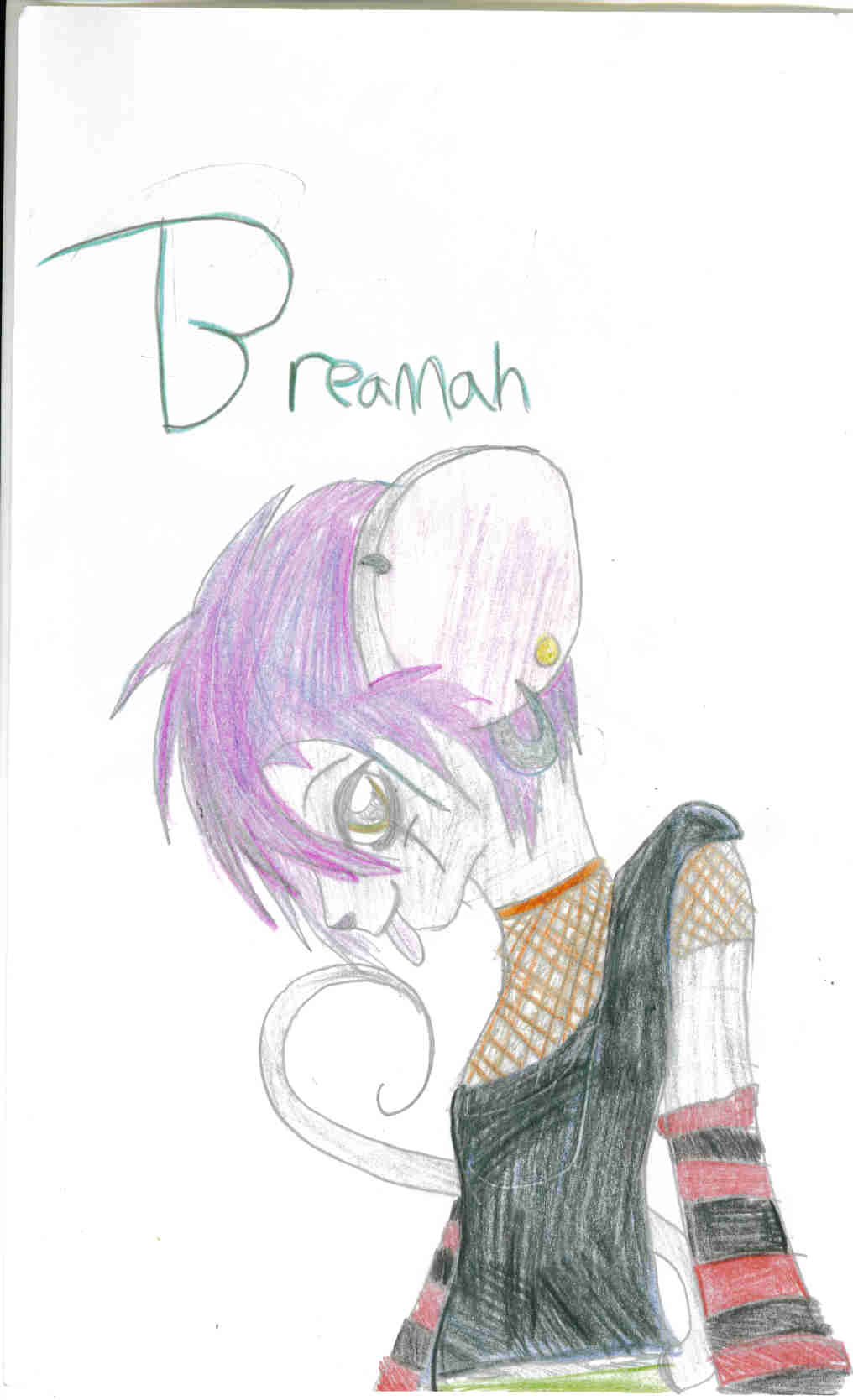 My friend Breannah as a mousie!!! X3 by Weevil_Underwood