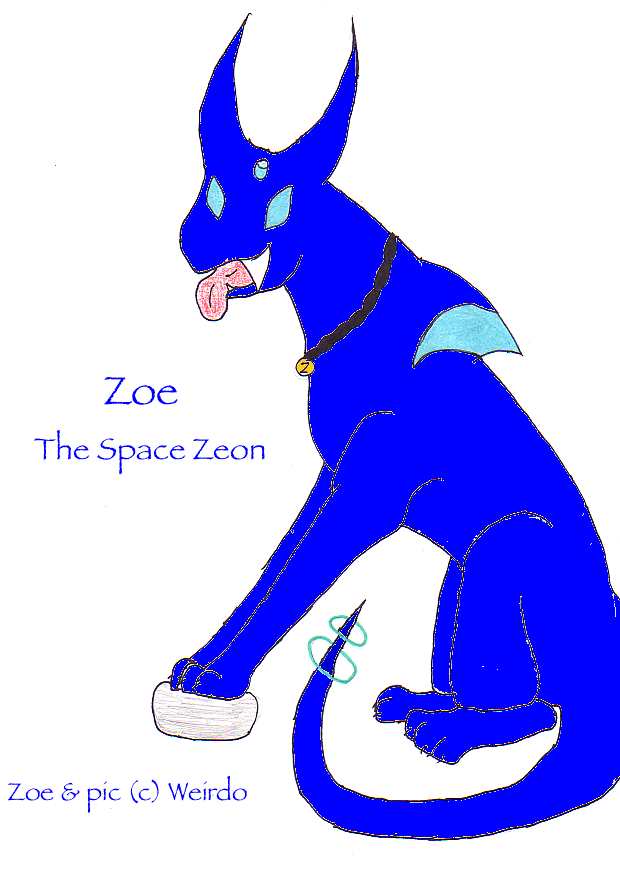Zoe, the space zeon by Weirdo