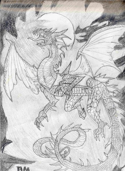 Dragon by Weirdopunkwolf