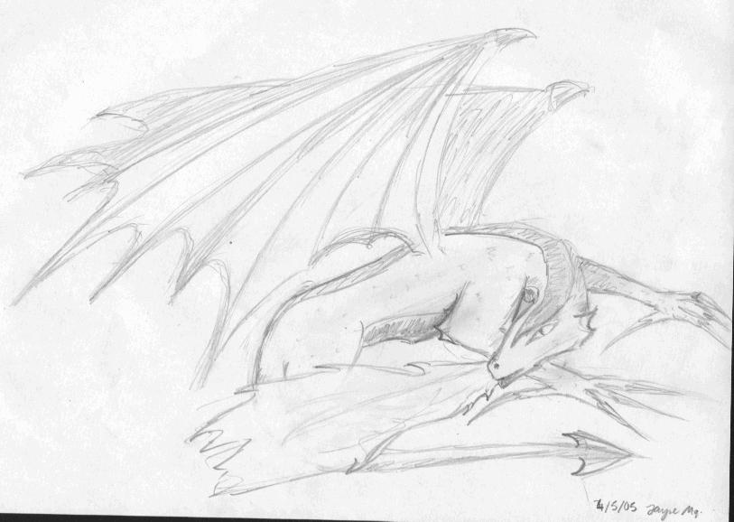 A dragon.  Methinks. by WhereDIDMyStressBallGo2