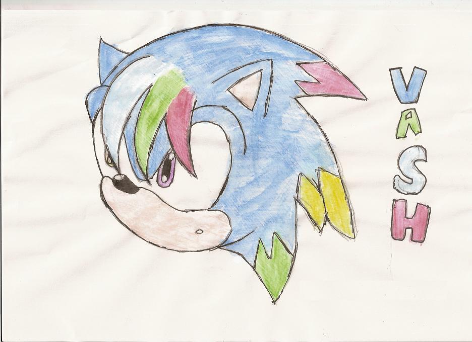 Art trade whit SonicDX1995 by WhisperTheRabbit