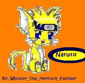 Chibi Naruto Kitty! by Whisper_The_Mercury_Panther