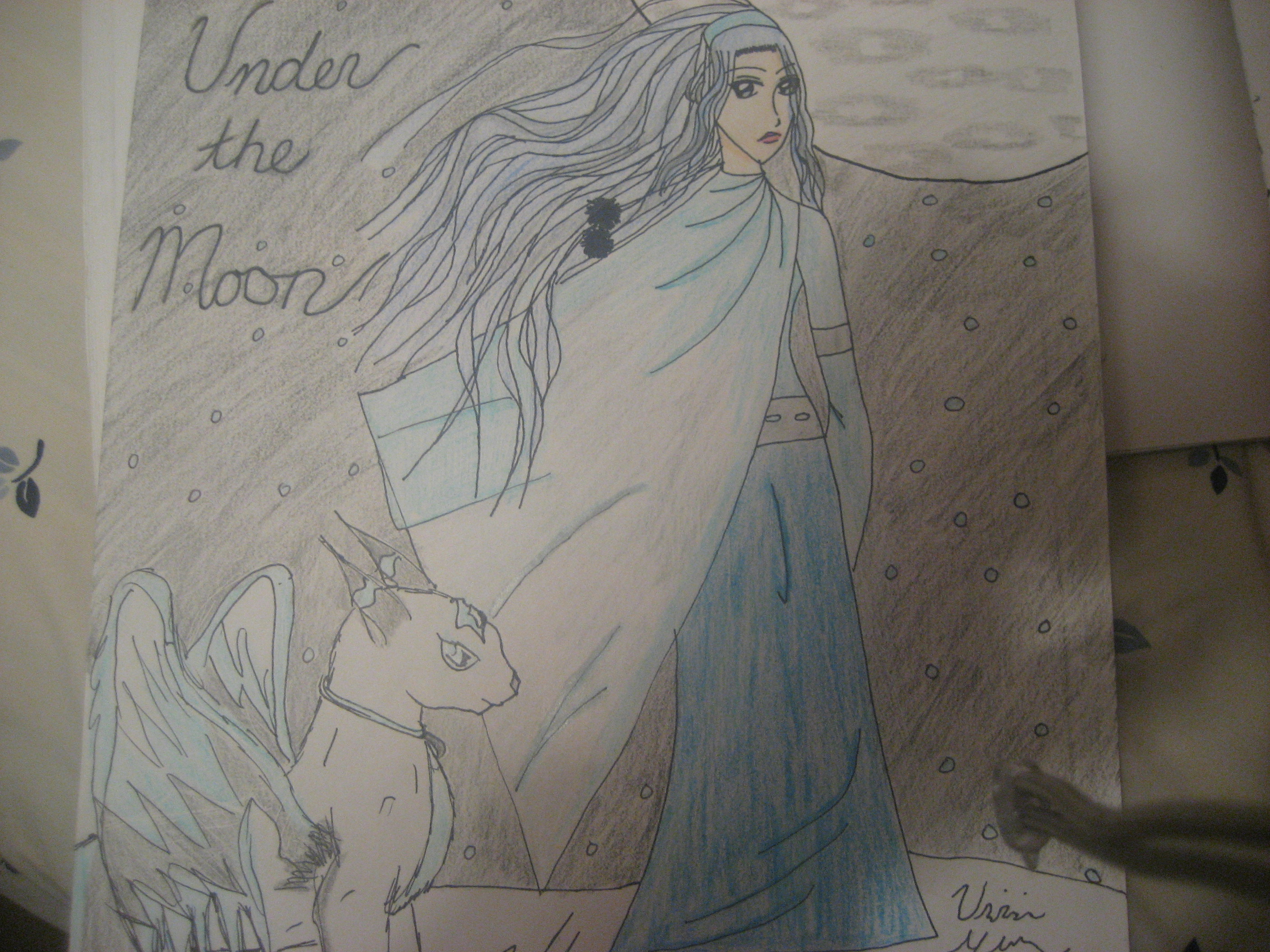 Under the Moon by WhiteAngelWolf
