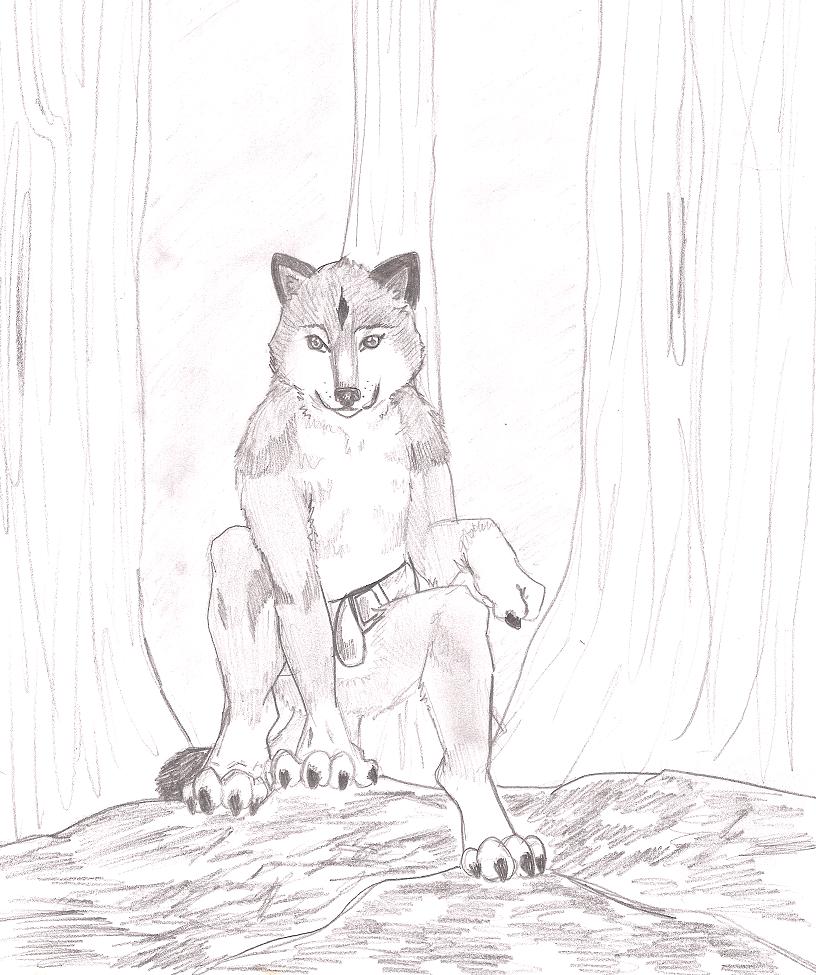 Raziel "The forest Pup" by WhiteMoonWolf