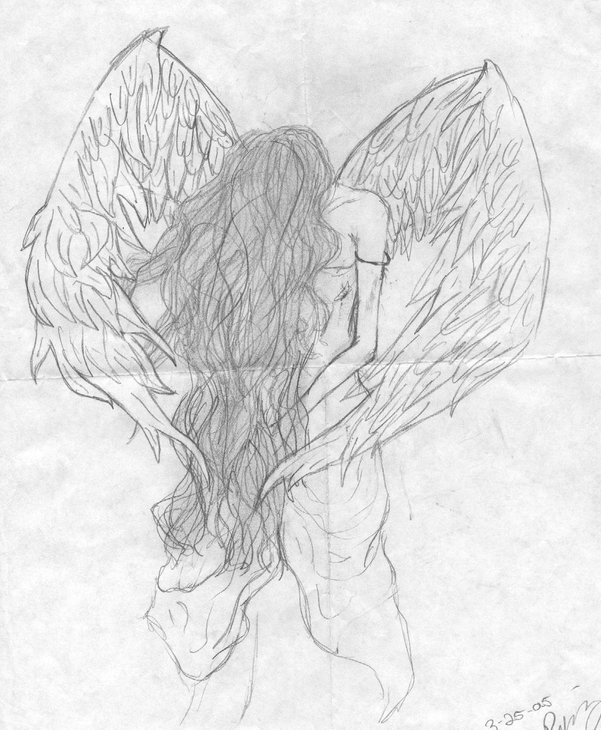 Fallen Angel by WhiteTigerLady