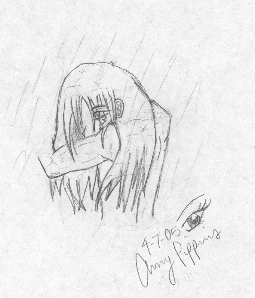 Depressed Riku by WhiteTigerLady