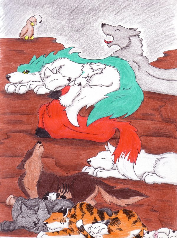 A Winters Nap by WhiteWolf