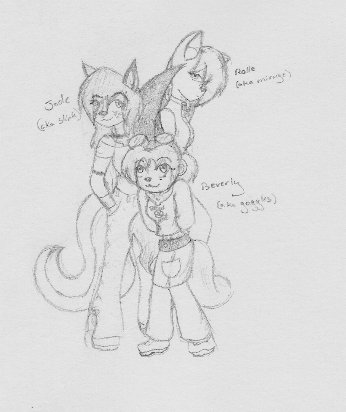 The Gang by White_fox_of_jade