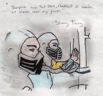 Scorpion And Sub-Zero by WhySee