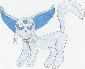 Quicksilver the shining Espeon by Wild-Card-KKC